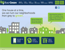 Tablet Screenshot of builtgreen.net